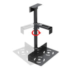 CP-02 30kg Computer CPU Stand Mainframe Hanger Host Box Stand Universal PC Case Holder Under Desk Wall Side width height Adjust - bys-store-2808647-281648