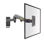 NB F150 Aluminum Gas Spring 3-12kg 100x100 75x75 17'-35' TV Monitor Wall Mount Screen Air Press Wall Bracket Holder Tilt Swivel - bys-store-2808647-281648
