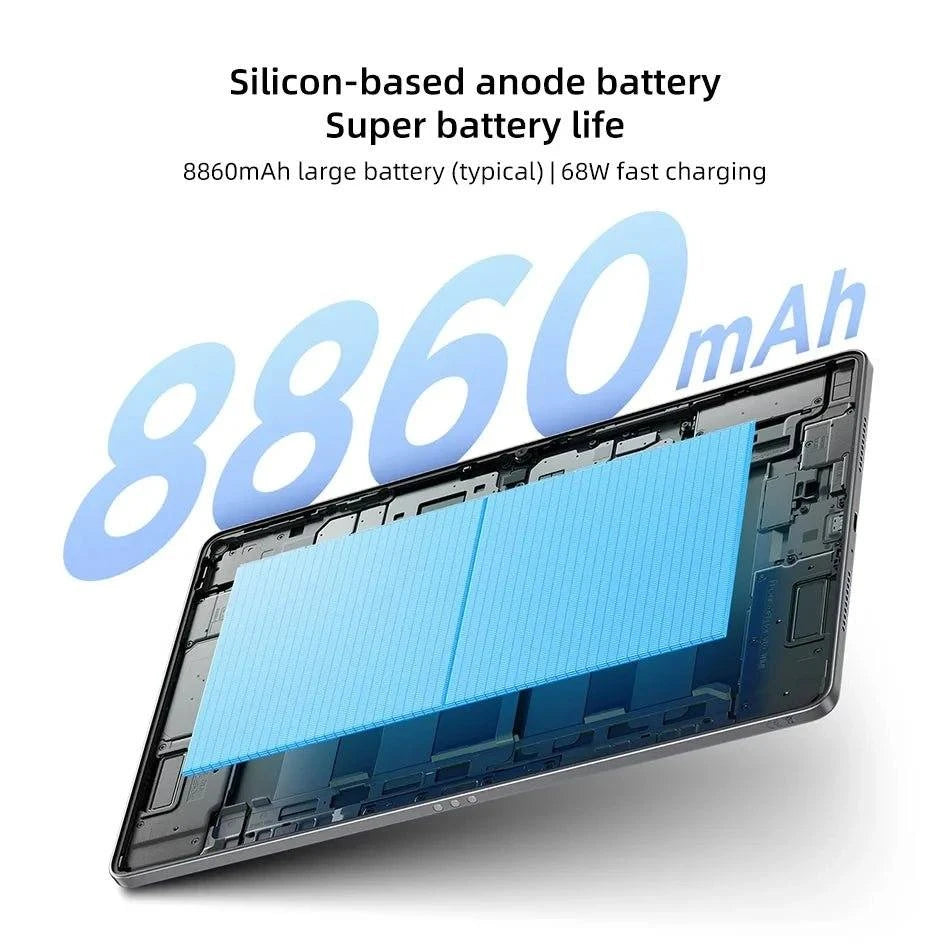 Lenovo Xiaoxin Pad Pro GT 2025 11.1'' Tablet 128 256 GB Snapdragon 8 Gen3 144Hz 3.2K LCD Display13MP Camera 68W Charging 8860mAh - bys-store-2808647-281648