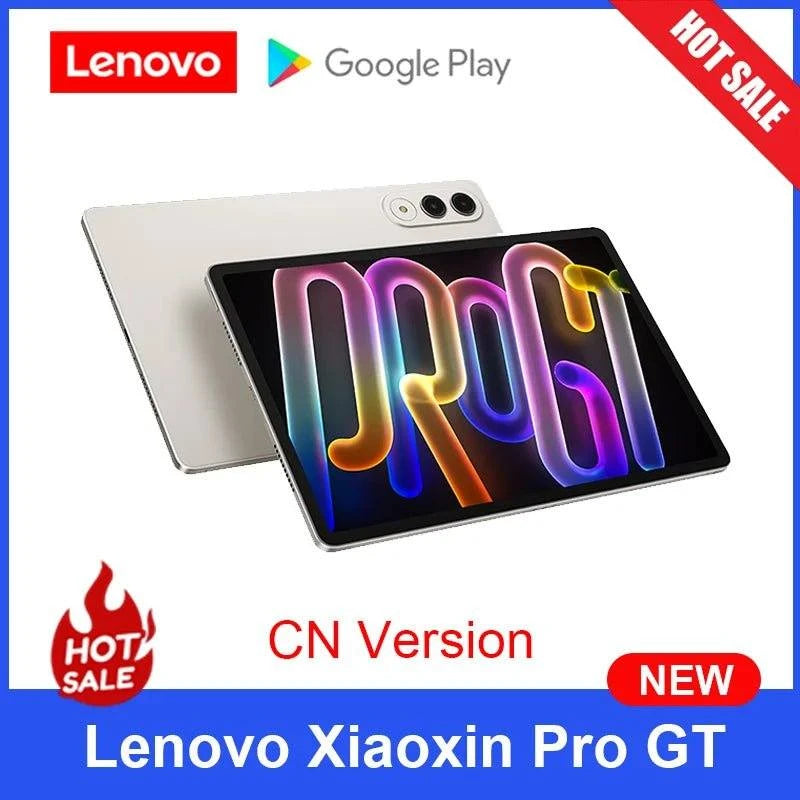 Lenovo Xiaoxin Pad Pro GT 2025 11.1'' Tablet 128 256 GB Snapdragon 8 Gen3 144Hz 3.2K LCD Display13MP Camera 68W Charging 8860mAh - bys-store-2808647-281648